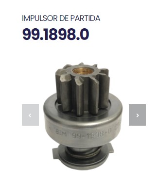 BZM1898 BENDIX PT. ISKRA CARREGADEIRA 9D 