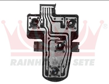 ETE1059 CIRCUITO LANTERNA TRASEIRA GOL GIII 00/04 LE