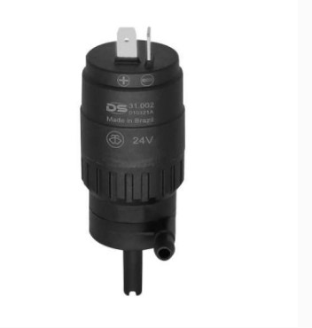 DS31002 MOTOR INJ. LAV. PARA-BRISA 24V UNIVERSAL 2T EM T (BICO FINO)