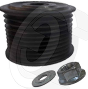 CP1034 POLIA ALTERNADOR ISKRA CASE/NEW HOLLAND 10CANAIS 