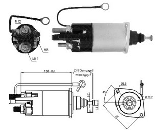 930052 AUTOMATICO PT. DELCO 39MT 12V ZM841