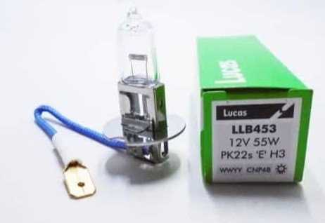 LAMPADA H3 12V 55W LUCAS LLB453 (LLB64151) COMUM 