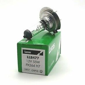 LAMPADA H7 12V 55W LUCAS LLB447LL (LLB64210LL) COMUM 
