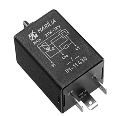 IM11430 RELE SETA 12V 3T VW/GM/FORD/FIAT C/PARAF (DNI1104)