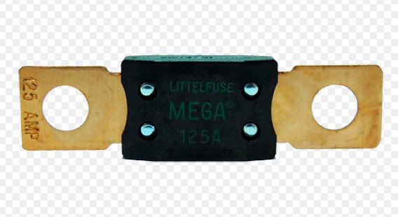 K81125 FUSIVEL MEGA 125A DOURADO 