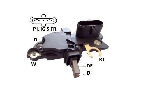 SF00MA45251 REG VOLT ELETR (F00M485246) SEG