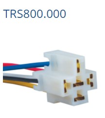TRS800000 TOMADA RELE 5 SAIDAS C/CHICOTE (C/10)