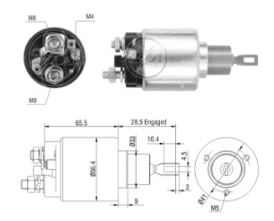 BF00ASH0129 AUTOMATICO PT. BOSCH GOL/KOMBI/PARATI/SAVEIRO ZM879