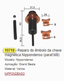 GB10718 REP. EMBOLO CHAVE MAG. NIPPONDENSO (M08) (1PÇ)