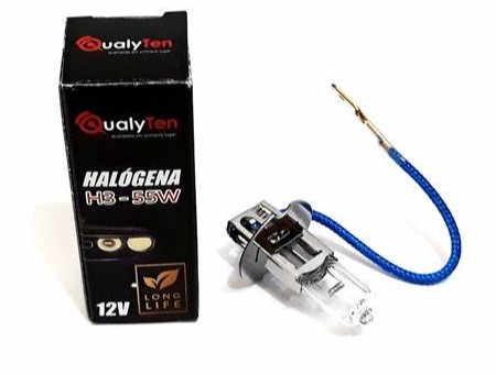LAMPADA H3 12V 55W QUALYTEN 0000039 COMUM 
