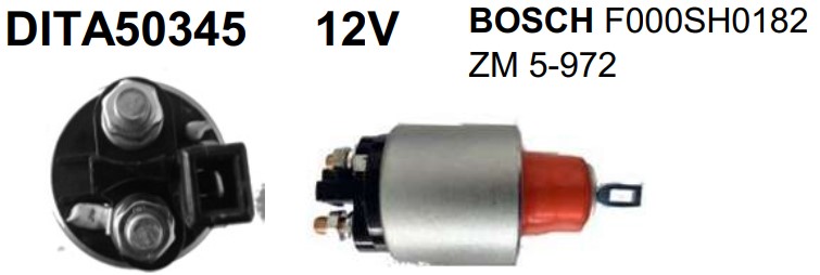 DITA50345 AUTOMATICO PT. BOSCH FRONTIER/TROLLER/X TERRA 12V ZM5972