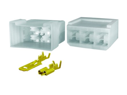 KCW00836 KIT TOMADA 6VIAS MACHO/FEMEA C/TERM.