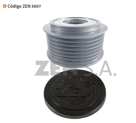 ZEN5607 POLIA RODA LIVRE P/ ALTERNADOR 