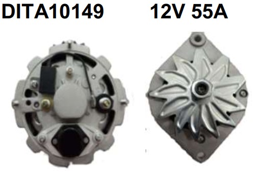 DITA10149 ALTERNADOR FORD CARGO 12V 65A CUMMINS (S/POLIA)