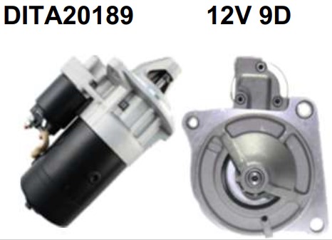 DITA20189 MOTOR DE PARTIDA BOSCH IVECO DAILY 3510 2.8 90/96 12V 9D