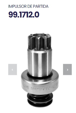 BZM1712 BENDIX PT. BOSCH GOL G5/FOX/KOMBI/SAVEIRO 9D