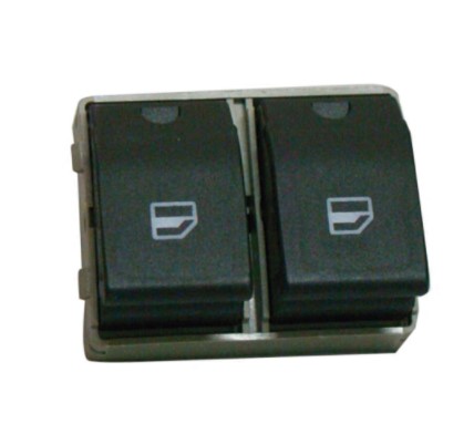540003 INTERRUPTOR VIDRO GOL G4/G5/G6/FOX DUPLO (2 ESTAGIOS) CINZA