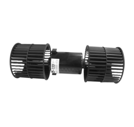 101100124 MOTOR VENT INTERNO CARACOL DUPLO 24V 1VEL. 286MM C/HELICE
