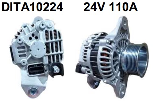 DITA10224 ALTERNADOR MITSUBISHI VOLVO FH/NH/FM 24V 110A