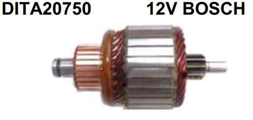 9036/20750 IND. PART. BOSCH LAND ROVER/GM/FORD 12V C114 D52 11D DITA