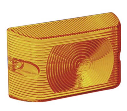 GF0030AM LENTE LANTERNA LATERAL BAU AMARELA
