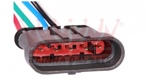 ETE9760 CHICOTE 5VIAS LANTERNA GUERRA RANDON TODAS MACHO 