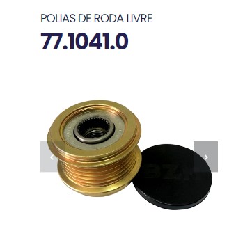 P1041R POLIA RODA LIVRE P/ ALTERNADOR 