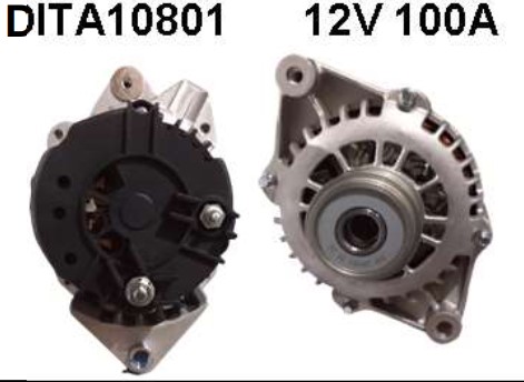 DITA10801 ALTERNADOR VALEO FRONTIER/S10 MWM 12V 100A