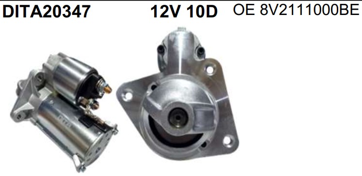DITA20347 MOTOR DE PARTIDA VALEO FIESTA/FOCUS 1.6/ECOSPORT 10D