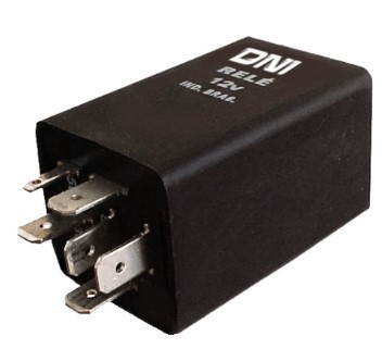 DNI0813 RELE TEMP. LIMP. MB CAMINHOES/ONIBUS 12V 6T