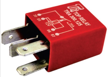 TRA300125 RELE MINI AUXILAR 12V 40A 4T VW/GM/FIAT (DNI0125)