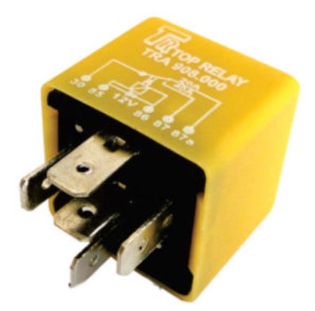 TRA908000 RELE AUXILIAR 12V 5T 20/40A AR COND. (DNI0117)