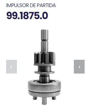 BZM1875 BENDIX PT. BOSCH COROLLA 2.0 9D C/PINHAO