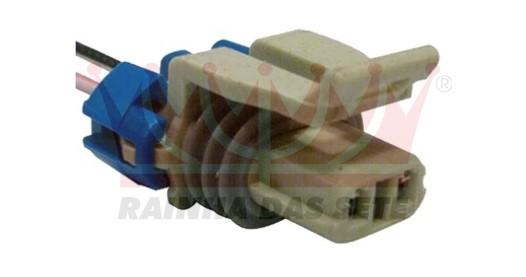 ETE5761 CHICOTE 2VIAS COMP. AR COND/VENTOINHA GM FEMEA 