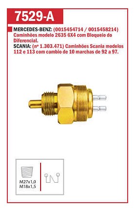 EC7529A INTERRUPTOR LUZ DE RE 