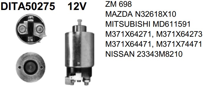 DITA50275 AUTOMATICO PT. MITSUBISHI GALANT/PAJERO/SIGMA ZM698