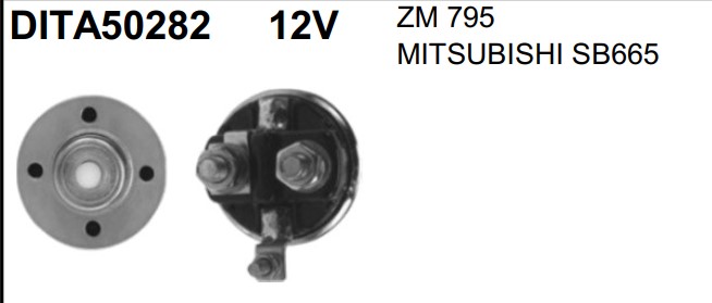 DITA50282 AUTOMATICO PT. MTSUBISHI CHRYSLER DODGE 12V ZM795