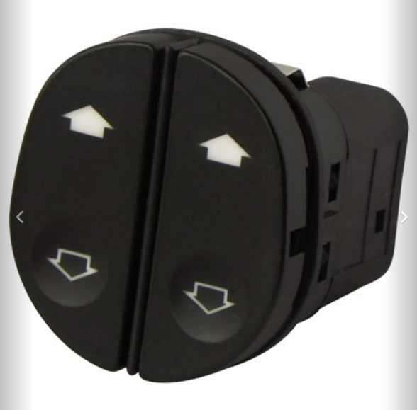 1503004 INTERRUPTOR VIDRO KA/FIESTA ANTIGO 97/07 DUPLO S/MOLD