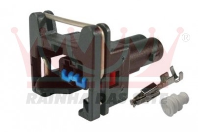 ETE6743 KIT CHICOTE 2VIAS BICO FEMEA VW/FIAT