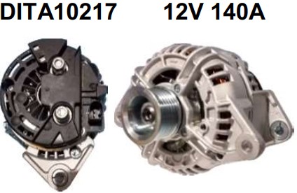 DITA10217 ALTERNADOR IVECO DAILY 3.2/DUCATO 2.3/SCUDO JTD 12V 140A