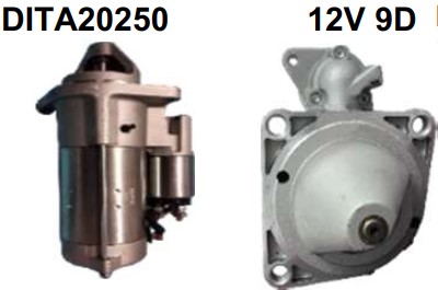 DITA20250 MOTOR DE PARTIDA BOSCH NEW HOLLAND TL70/80/90/100 12V 9D