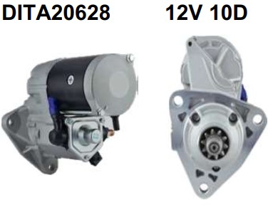 DITA20628 MOTOR DE PARTIDA DENSO CASE/NEW HOLLAND 12V 10D