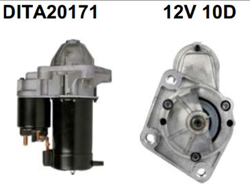 DITA20171 MOTOR DE PARTIDA VALEO COURIER/FIESTA/ECOESPORT 12V 10D