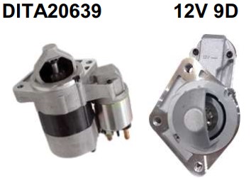 DITA20639 MOTOR DE PARTIDA VALEO FIESTA/KA/COURIER/ECOSPORT ZETEC 12V 9D