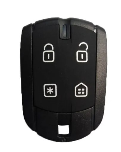 CAPA CONTROLE ALARME POSITRON PXN52 E PX42 4 BOTÕES 