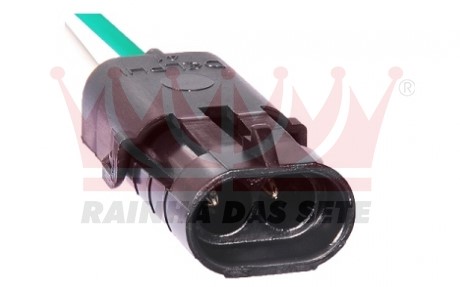 ETE9707 CHICOTE 2VIAS SENSOR LUZ RE ONIBUS/ELETROVENT. FEMEA