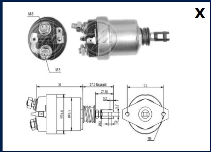 ZM567 AUTOMATICO PT. BOSCH CORCEL>78