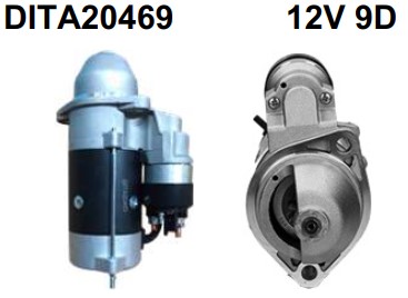 DITA20469 MOTOR DE PARTIDA ISKRA DEUTZ/DYNAPAC/KHD/ATLAS COPCO 12V 9D