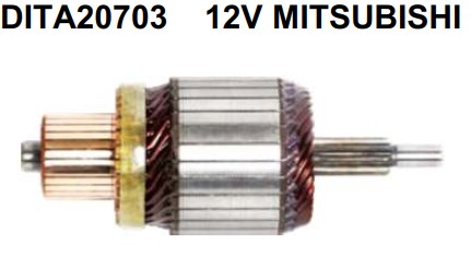 9023/20703 IND. PART. MITSUBISH EMPILHAD/PAJERO 12V C106.5 D54 9D DITA
