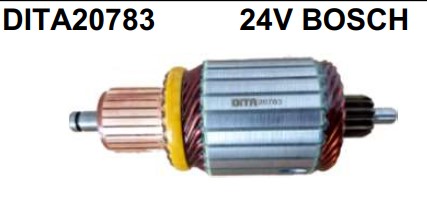 9126/20783 IND. PART. BOSCH MB/CARGO ELET. 24V C154 D56 14D DITA